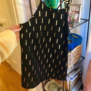 Thin black tank for summer